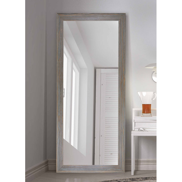 Loon Peak® Daneille Distressed Full Length Mirror Wayfair